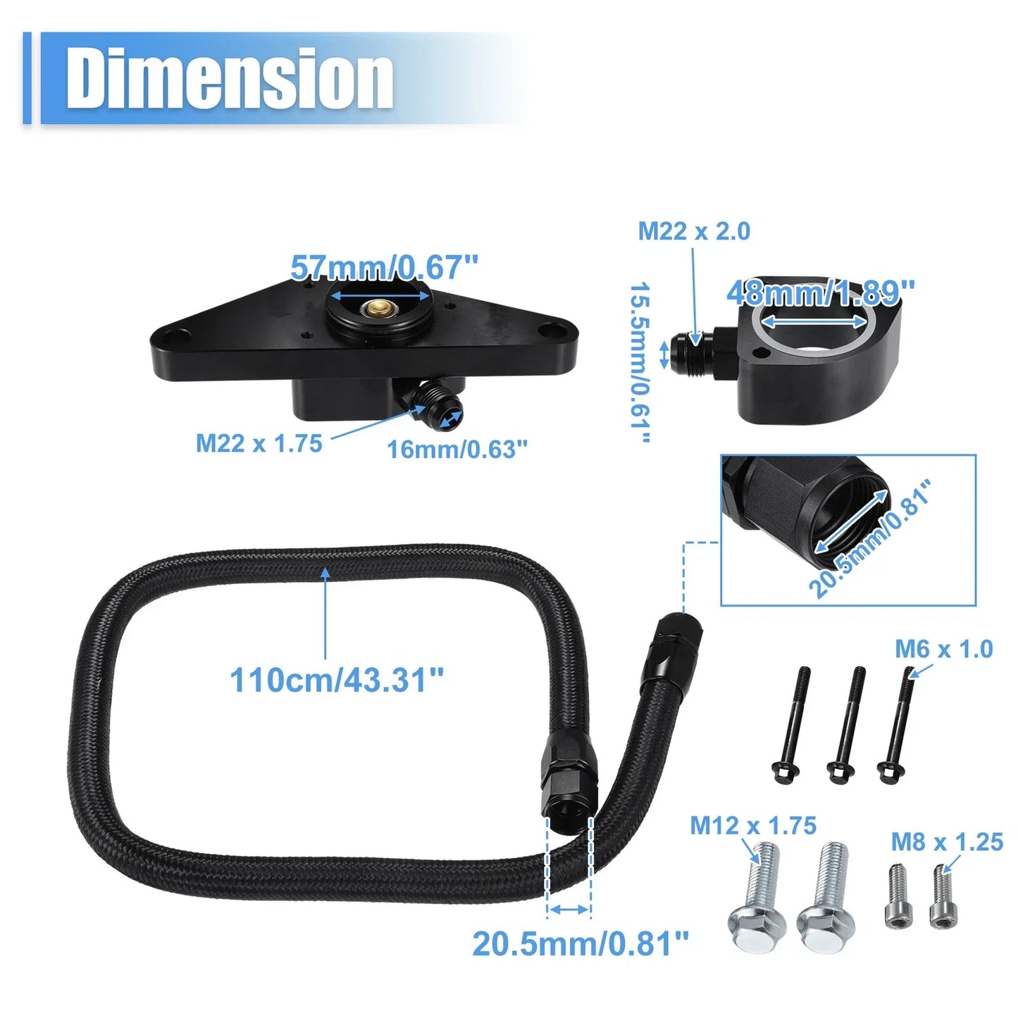 Coolant Bypass Kit for Dodge Ram 6.7L (2007-2018)