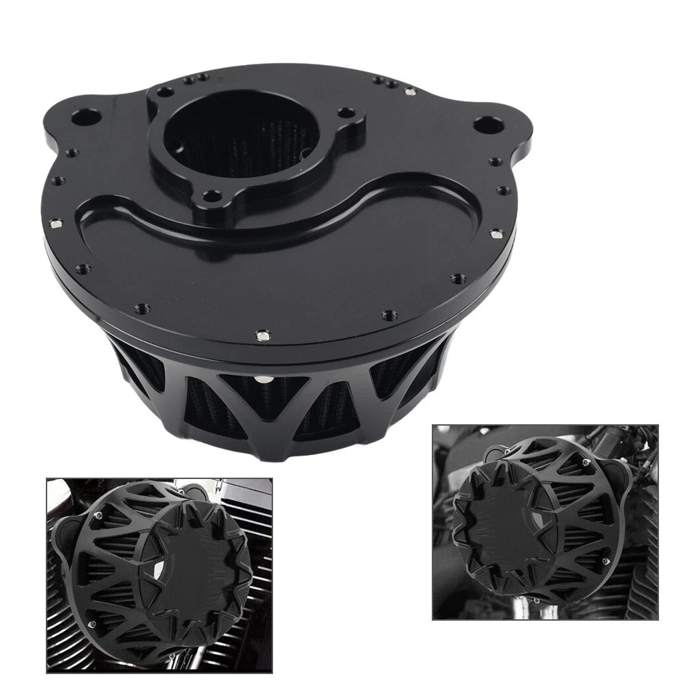 Air Cleaner Intake Filter for Harley Softail Dyna Fatboy Touring Glide (CV Carb)