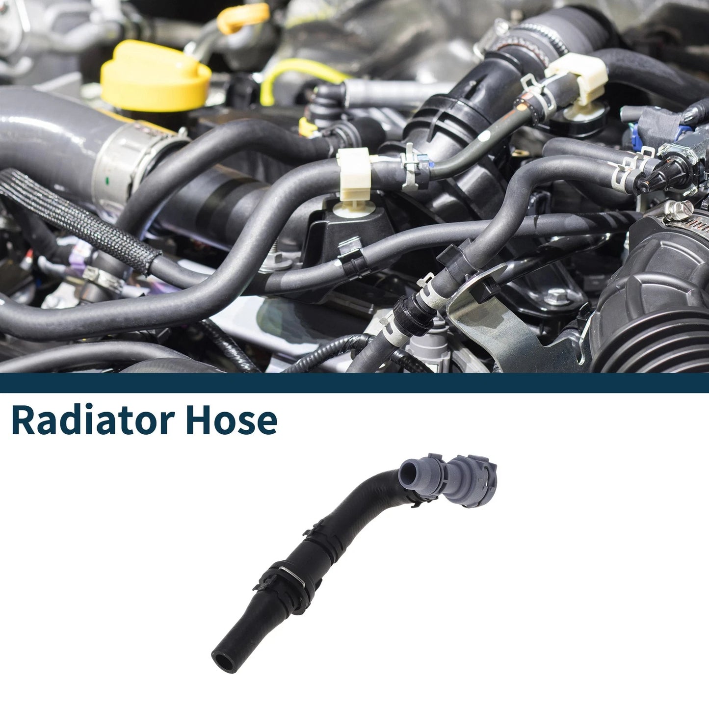Radiator Hose No.4GD122096A for Audi A6L (2019–2024) Coolant Pipe