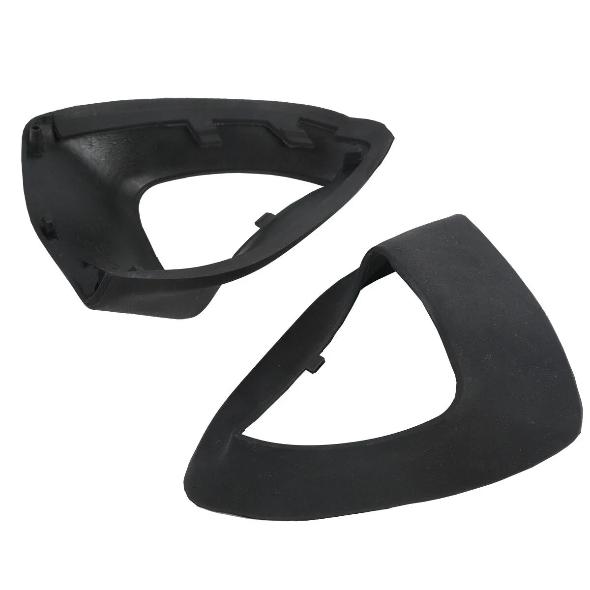 Black Inner Rearview Mirror Rubber Boots for Honda Goldwing GL1800 (2001-2017)