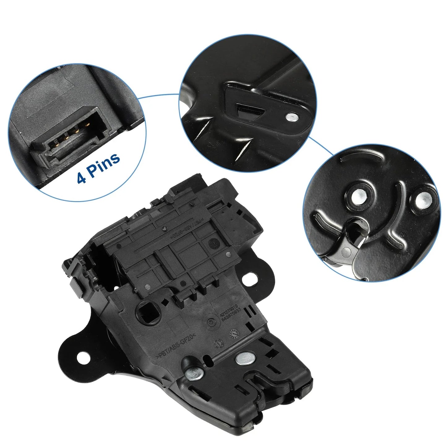 Car Rear Trunk Lock Lid Latch Actuator for Cadillac CTS (2011-2014)