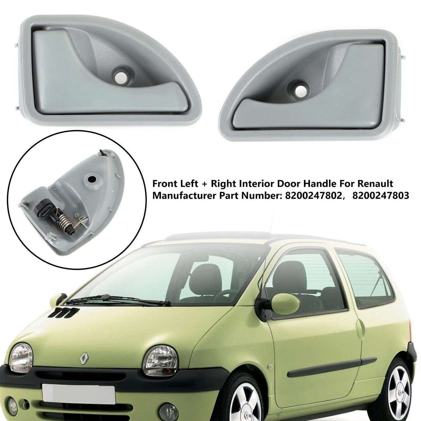 M6/M8 Mirror Mount for Scooter Motorcycle (Black)