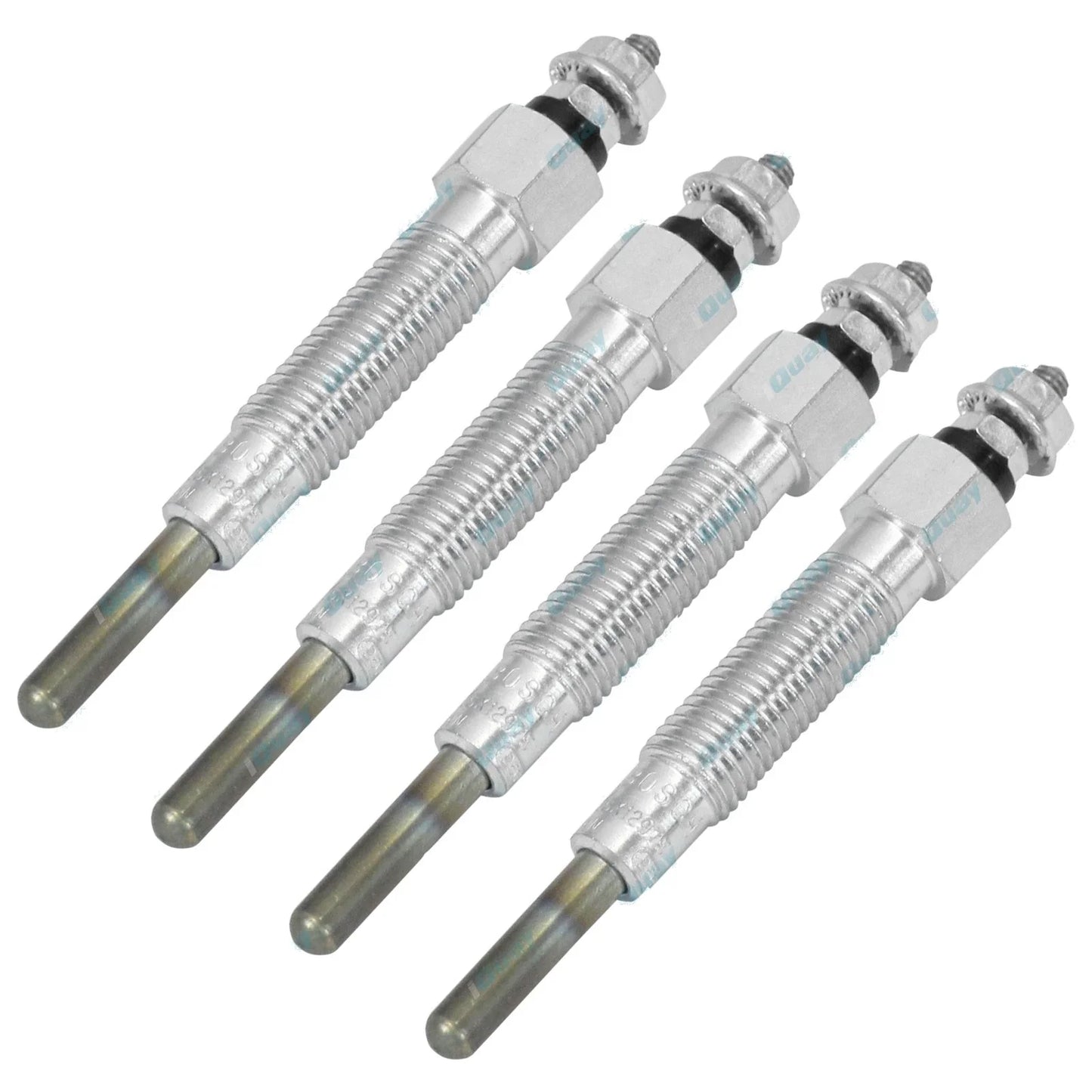 4 Bosch Glow Plug Set Diesel for Nissan Navara D21 D22 Diesel TD25 TD27 2.7L