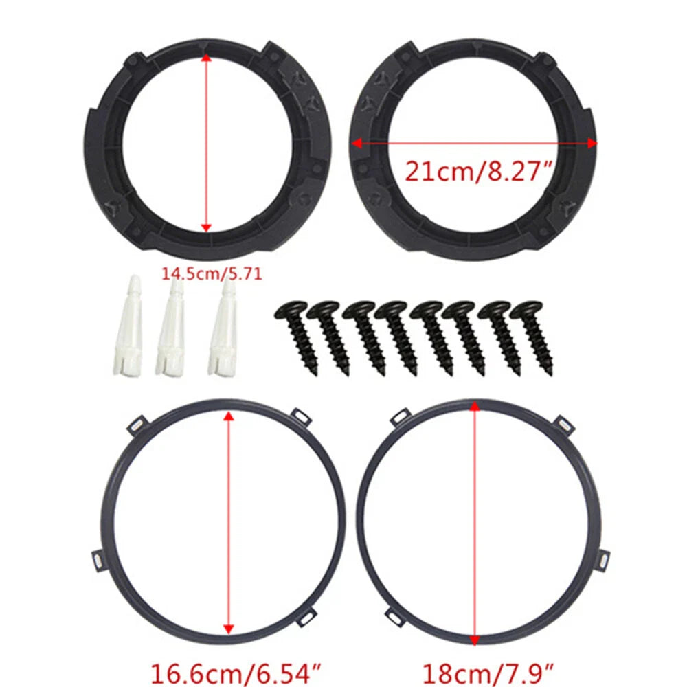 7" Headlight Mount Bracket Ring for Jeep Wrangler JK (2007-2018)