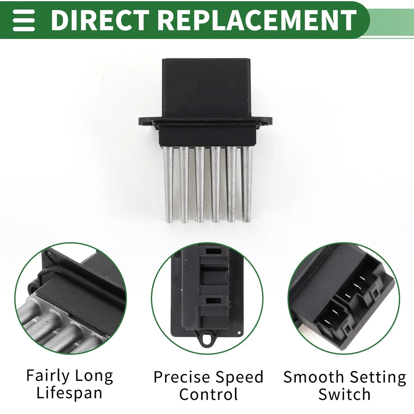 HVAC Blower Motor & Resistor for Dodge Durango (2007-2009)