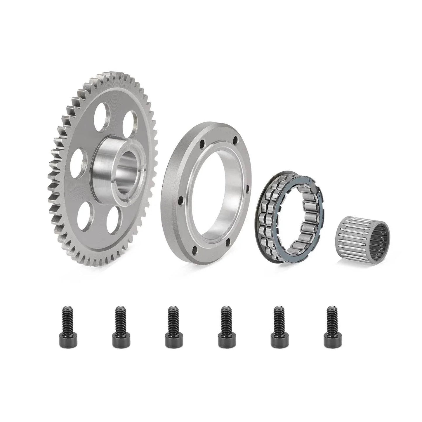 One Way Starter Clutch Bearing Gear Kit w/ Puller for Yamaha Raptor 660R (2002–2003)