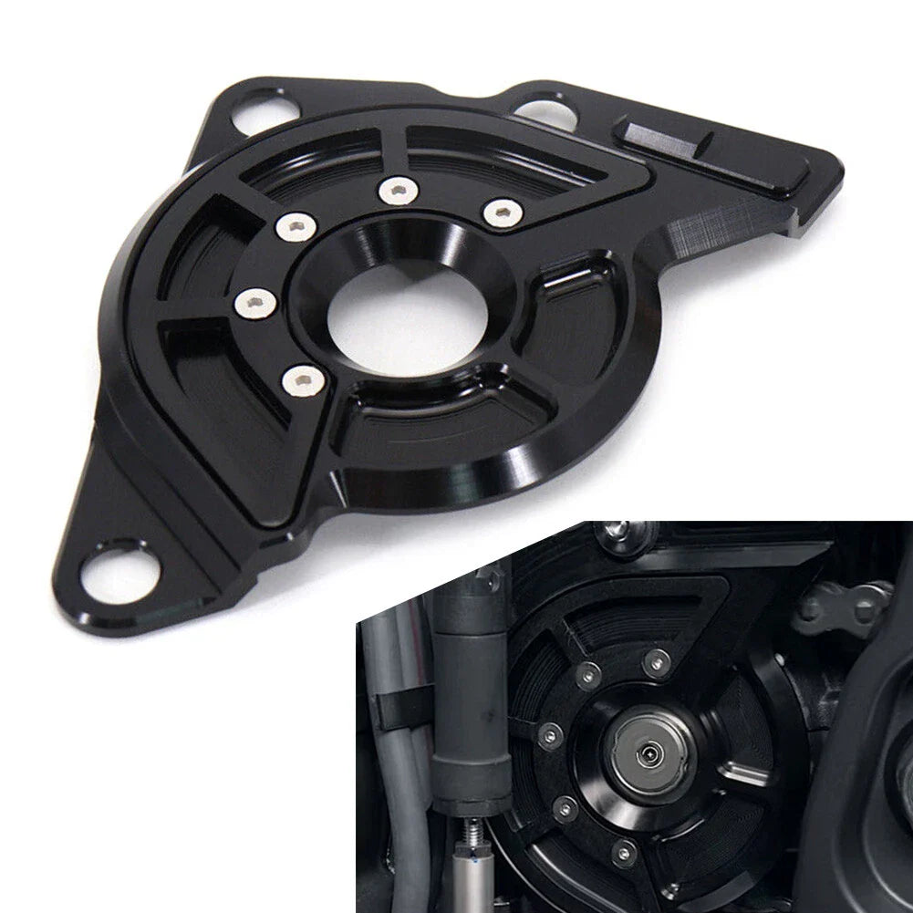 Black Front Sprocket Cover Chain Guard for Yamaha MT09 Tracer (2021-2022)