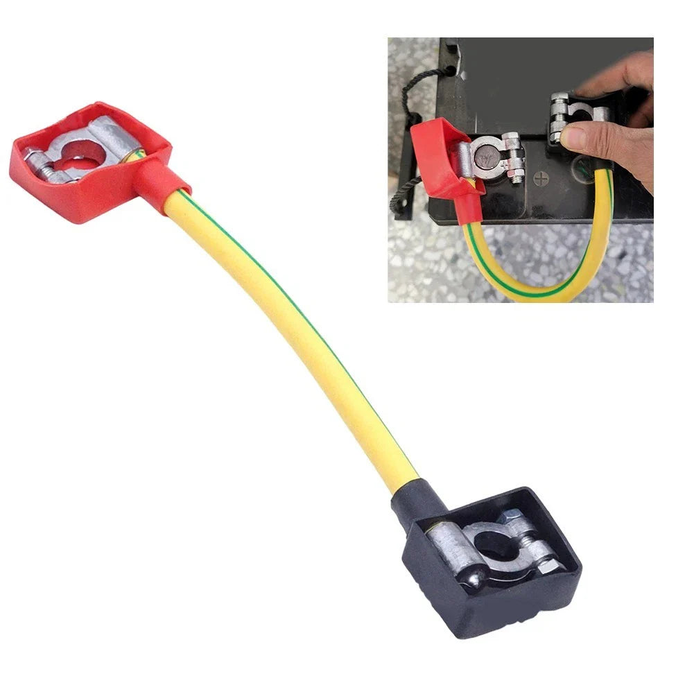 Wire 12V–24V Truck Battery Series Connection Copper Core Yellow