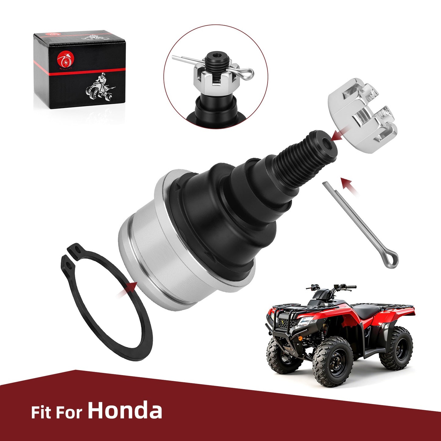 2-Pack Ball Joints for Honda Pioneer 1000 (2016–2021)