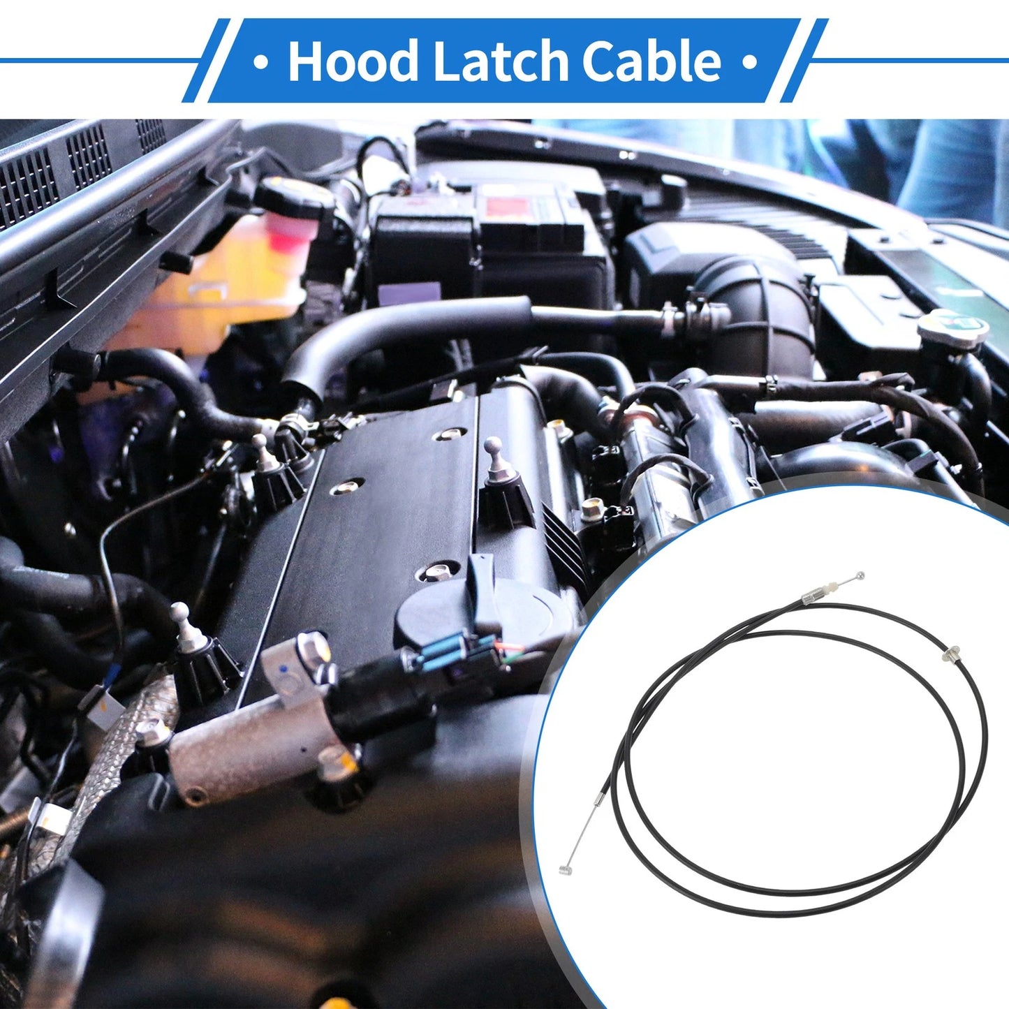 Hood Release Cable No. 536300P020 for Toyota Ritz (2010–2013)