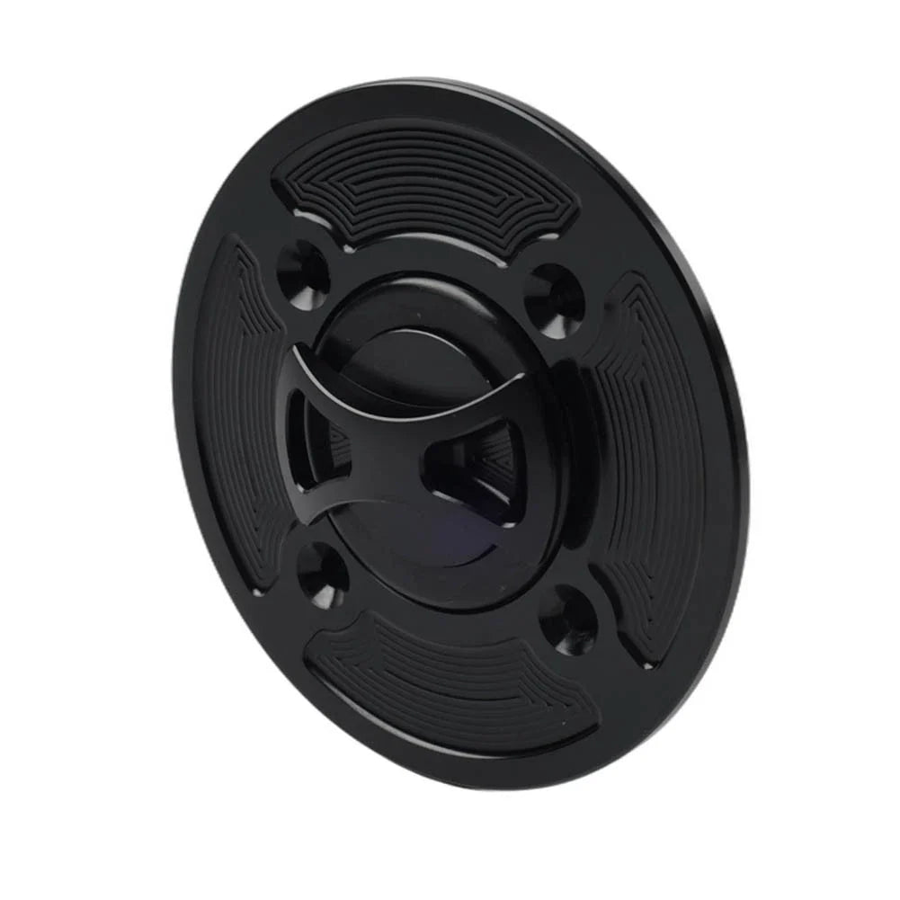 Fuel Gas Tank Cap Cover for APRILIA RSV1000 2004-2008, Tuono V4R 2011-2017, RSV4 R Black