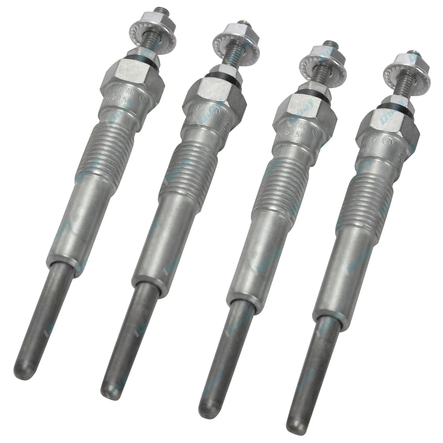 Set of 4 24V Glow Plugs for Toyota Coaster BB10 3.2L Diesel (1977-1982)