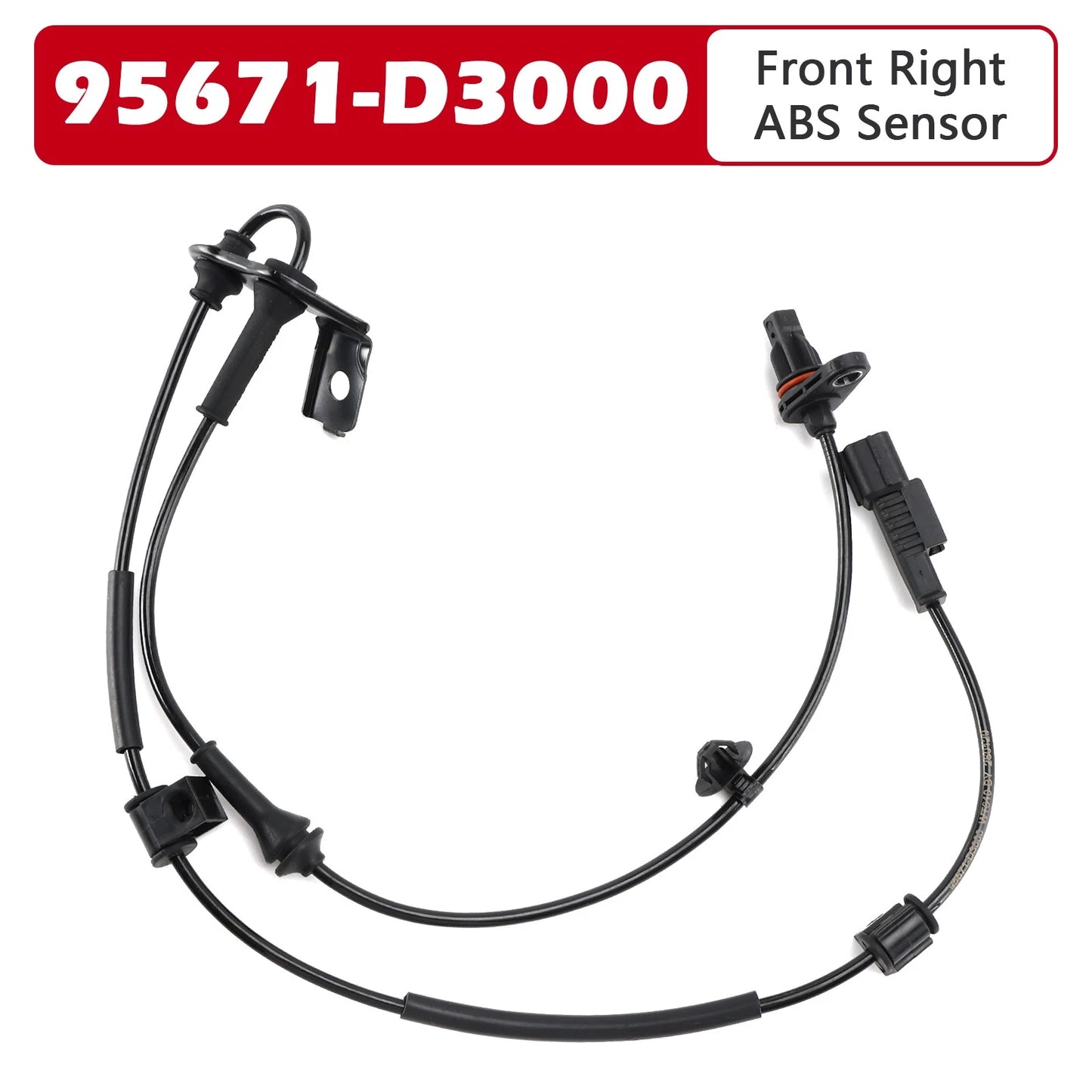 2PC Rear Wheel ABS Speed Sensor for Kia Sorento (2016–2020) 58980-C5000