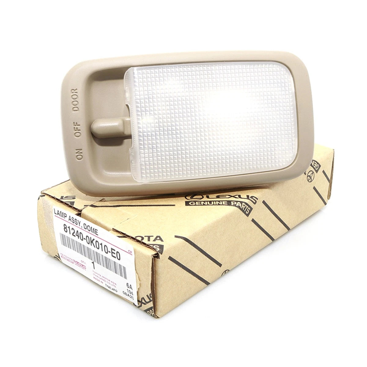 Dome Light Lamp Assembly for Toyota Fortuner (2005–2023)
