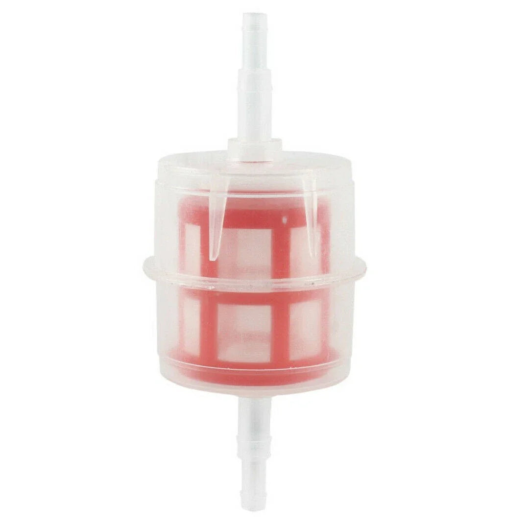 Pipe Filter / 6/8mm Diesel Hose Inline Plastic / Small 2 x