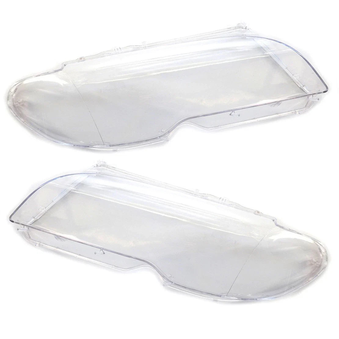 Headlight Glass Lens Covers for BMW 3 Series E46 325Ci 330Ci (2003-2006)