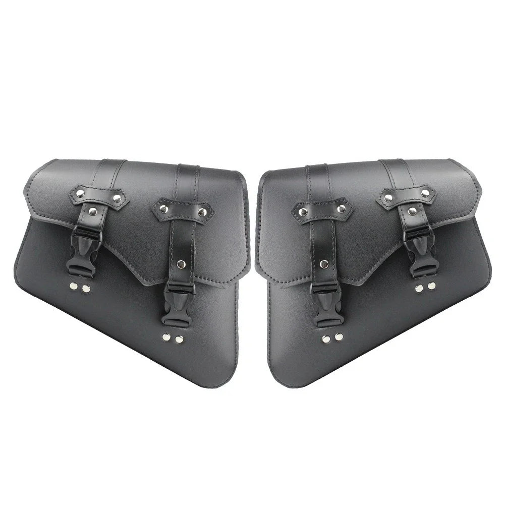 Universal Side Saddle Bags for Harley-Davidson Sportster XL883 XL1200