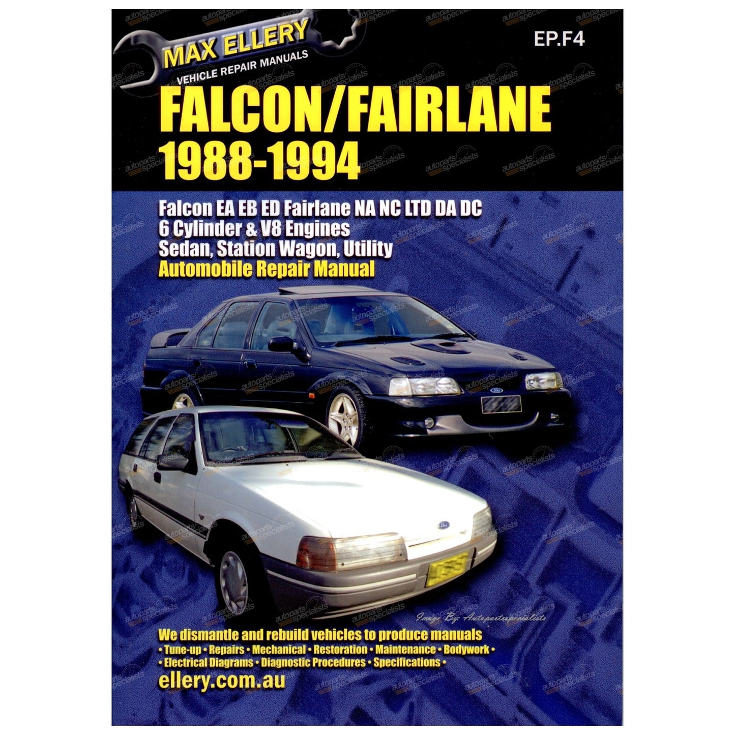 Workshop Manual for Falcon Fairlane (1988–1994)