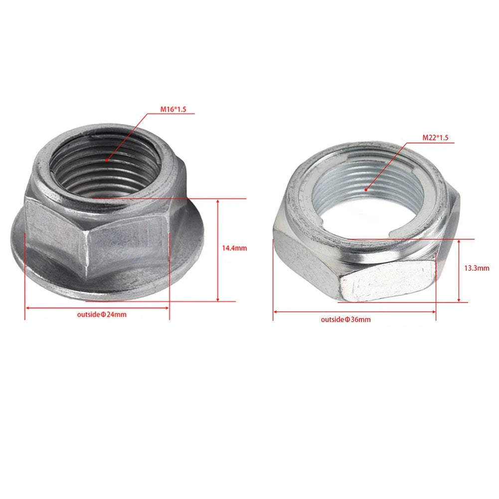 Wheel Axle Nut Screw for Honda CRF450R CRF450X (2002-2021)