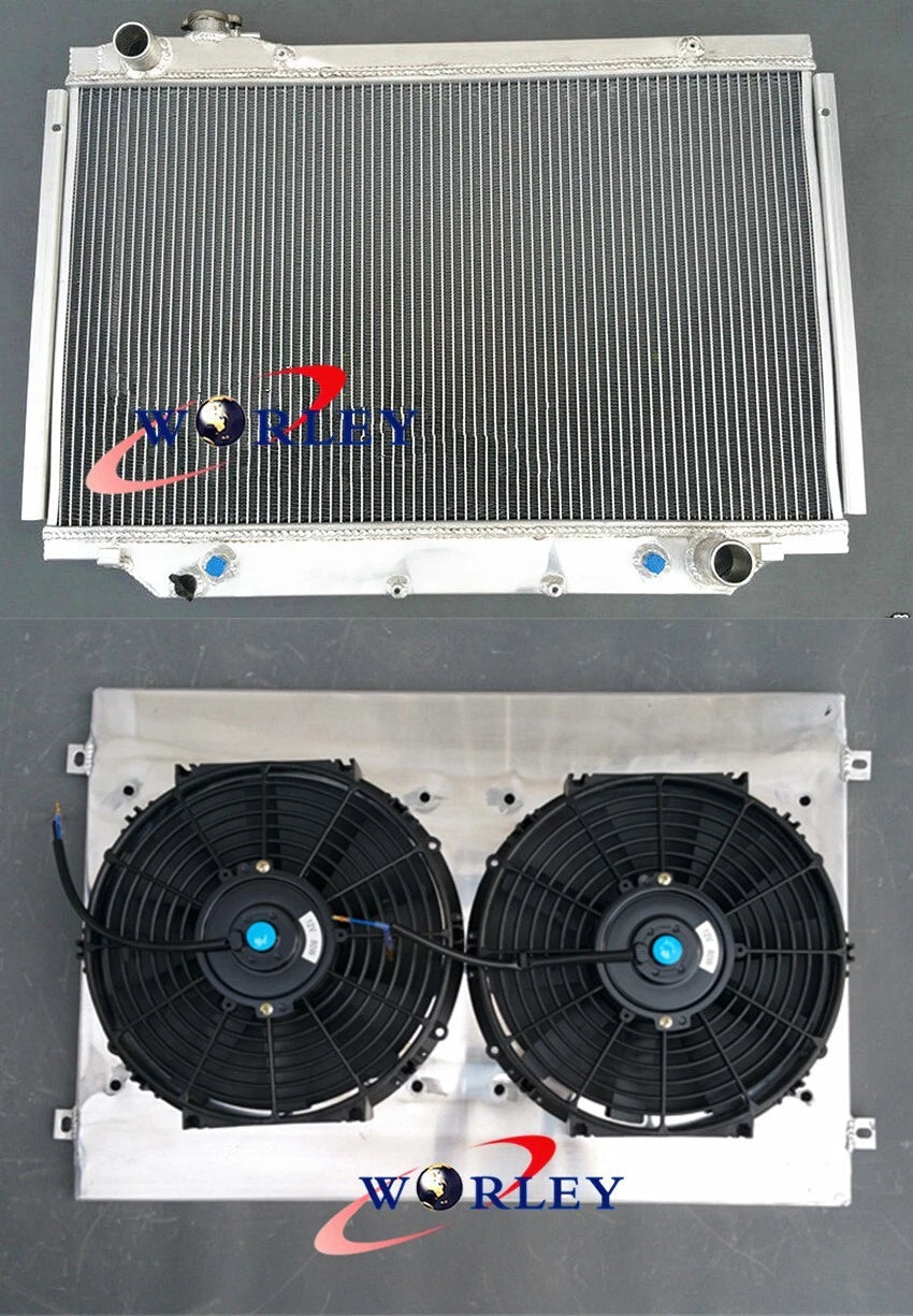 Alloy Radiator with Shroud and Fan for 80 Series Landcruiser (1990–1997)