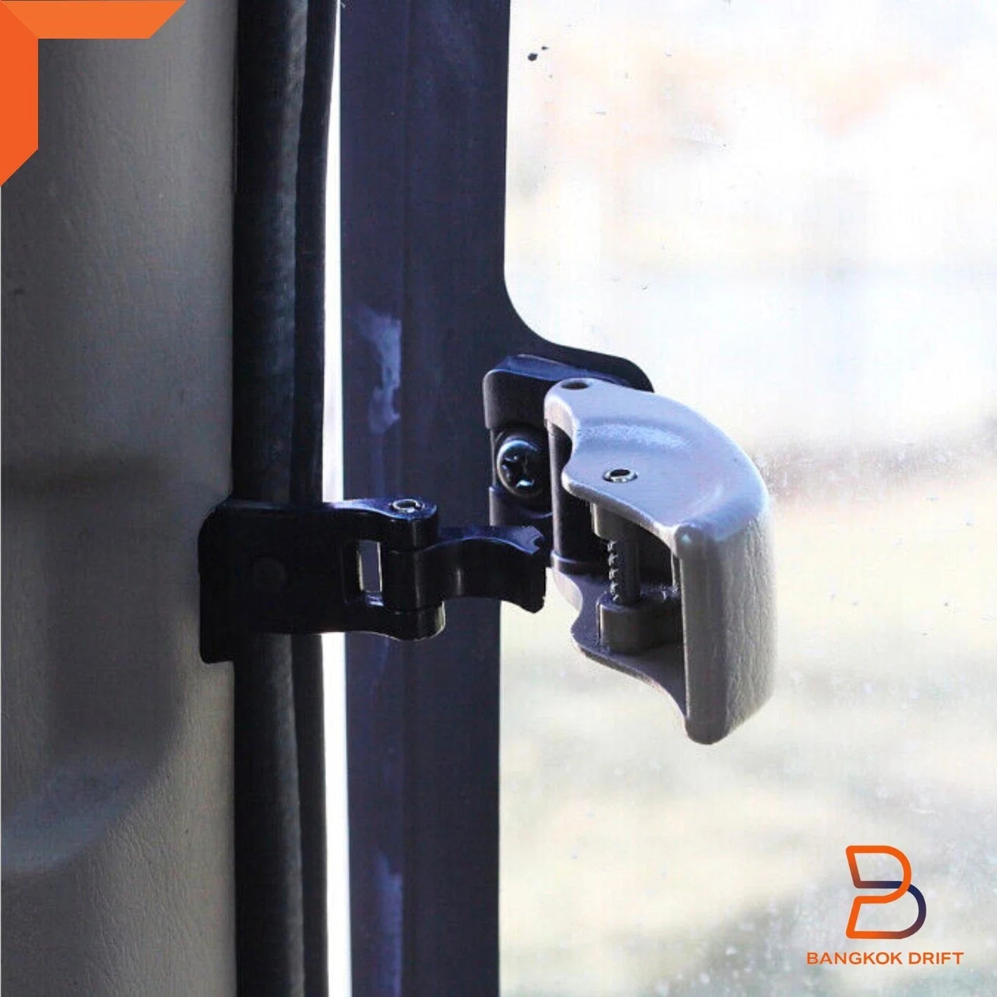Grey Rear Quarter Window Latch Lock for Toyota Hilux 4Runner (1997-2004)