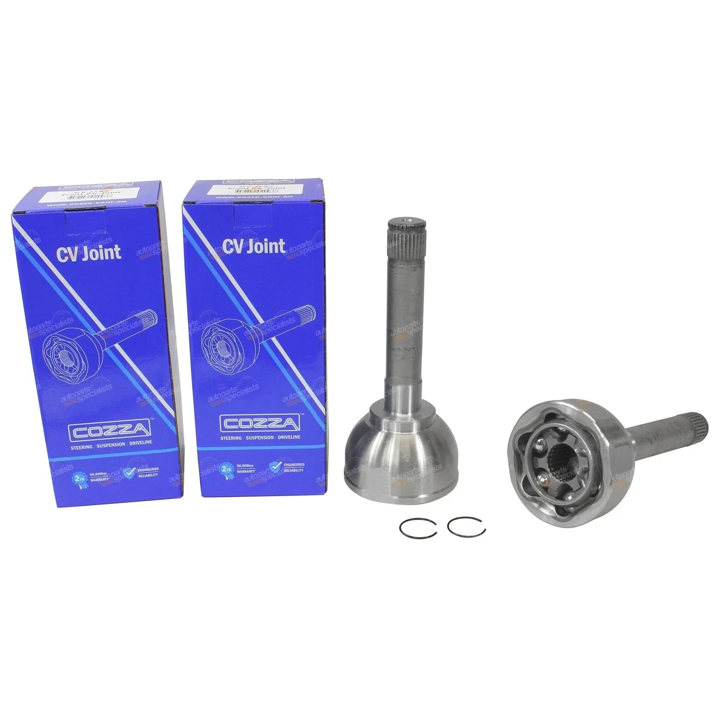 2 x CV Joints with Free Wheeling Hub for Toyota Landcruiser HZJ105/FZJ105