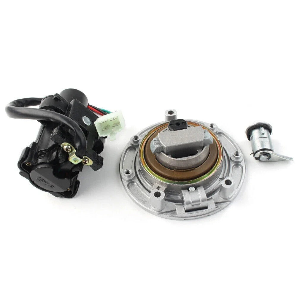 Ignition Switch & Fuel Gas Cap Cover Set for Honda CB500 CB600F