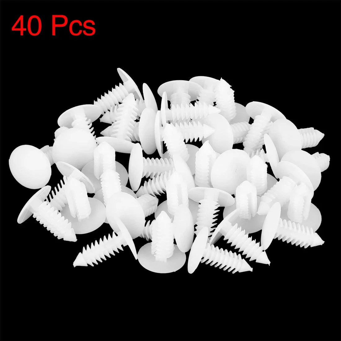 White Expansion Trunk Clips for Honda (40)