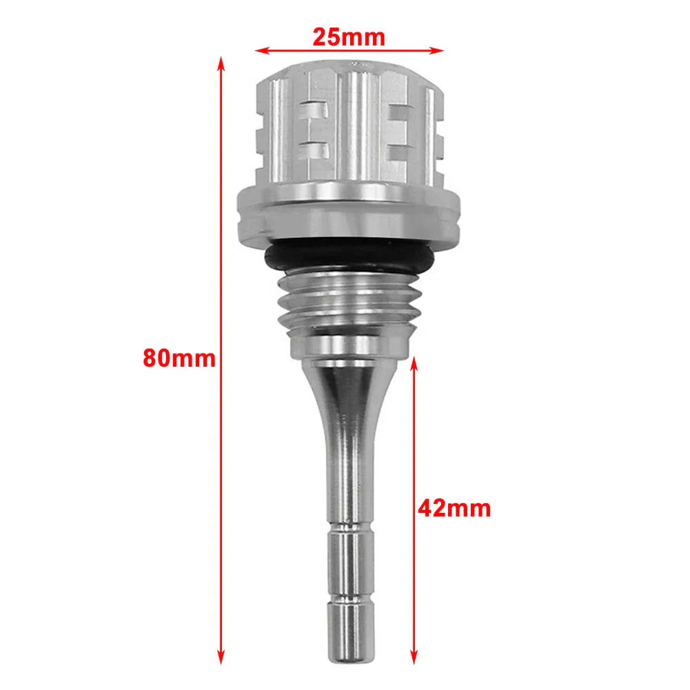 Purple Oil Level Gauge Dipstick Plug for GY6 BWS 125CC