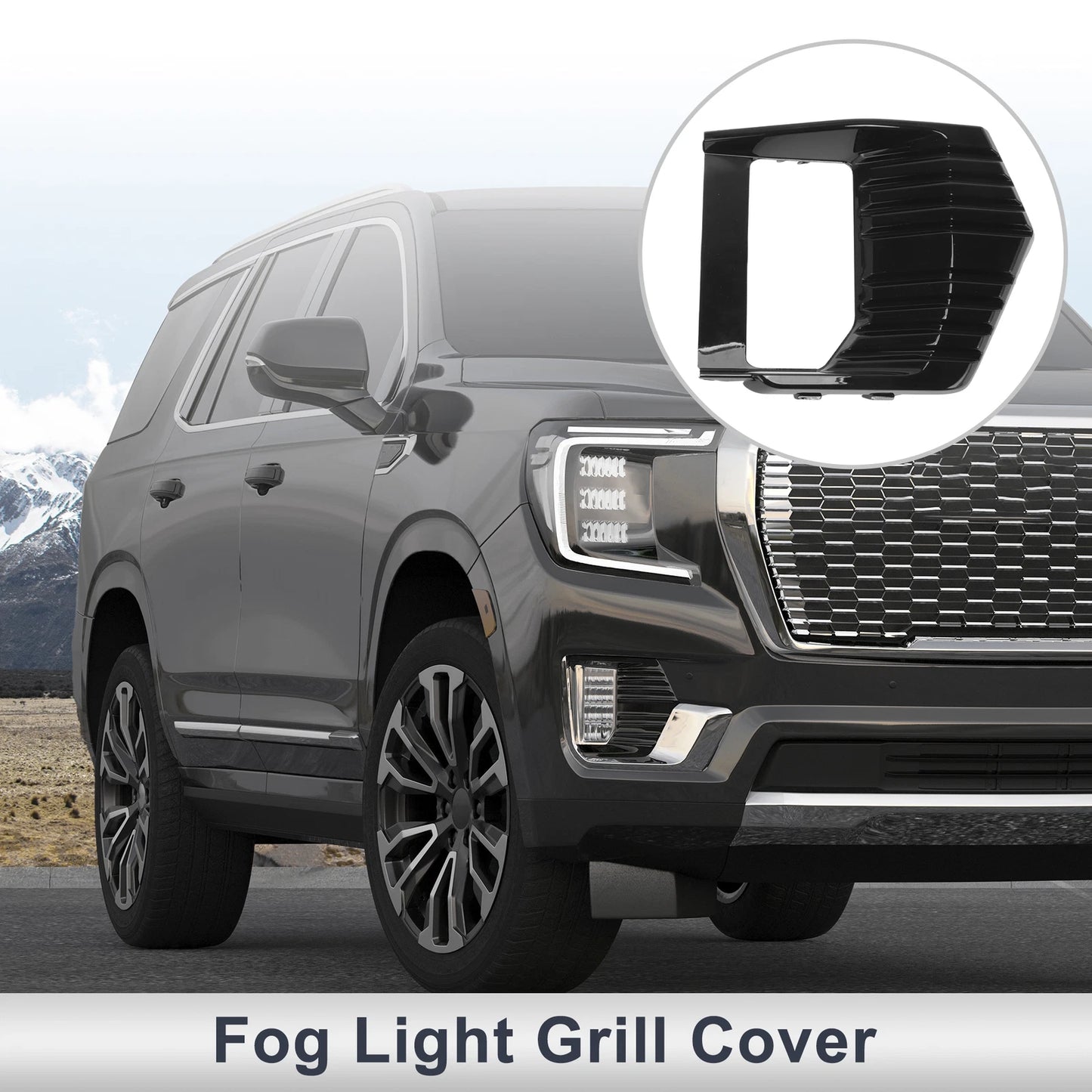 1 Pc Fog Light Grill for GMC Yukon (2021–2023) No. 84882376