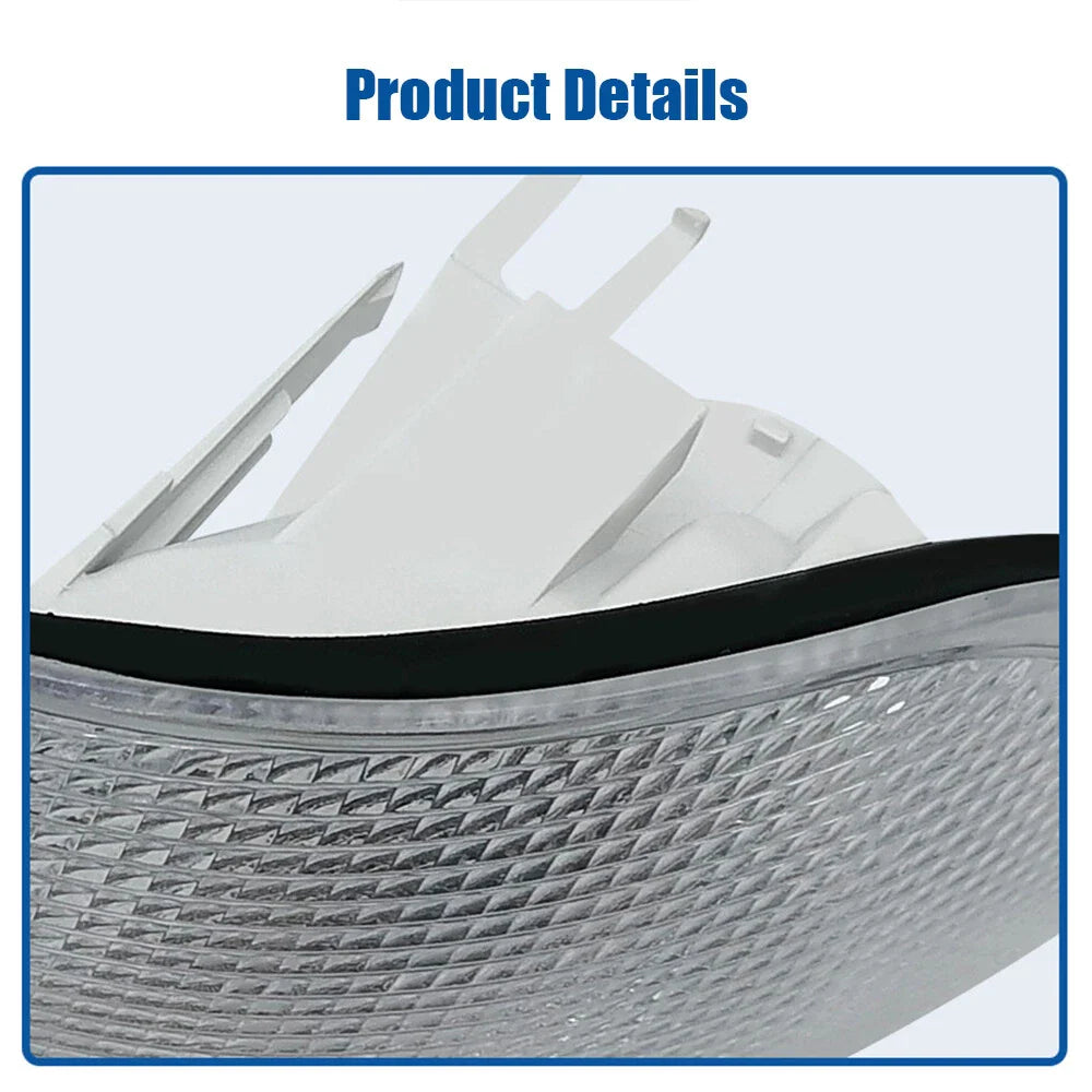2x Clear Front Corner Signal Lights for BMW 7-Series E38 (1995–1997)