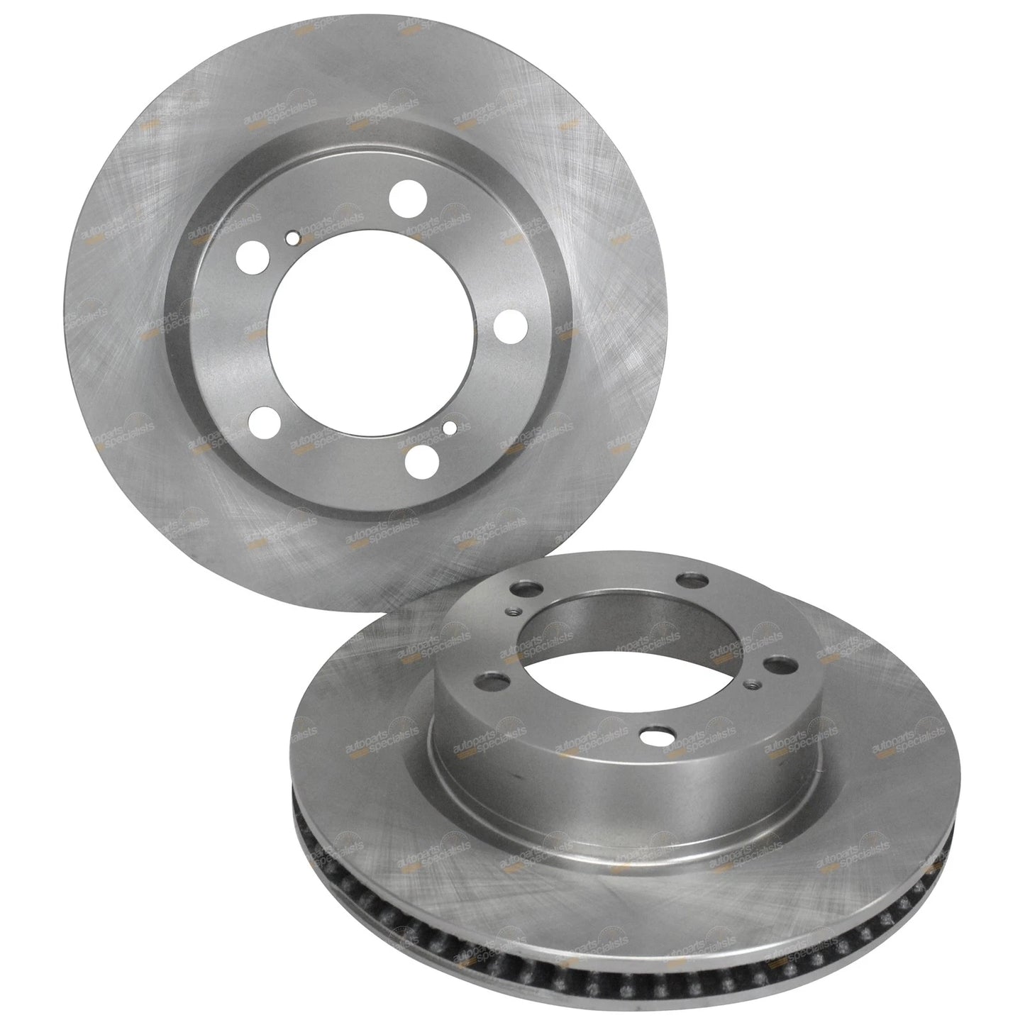 2X Front Disc Brake Rotors for Lexus LX570 (2008–2015)