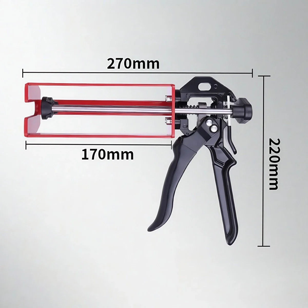 Dual Component Caulking Gun Epoxy Adhesive Dispenser 400ml