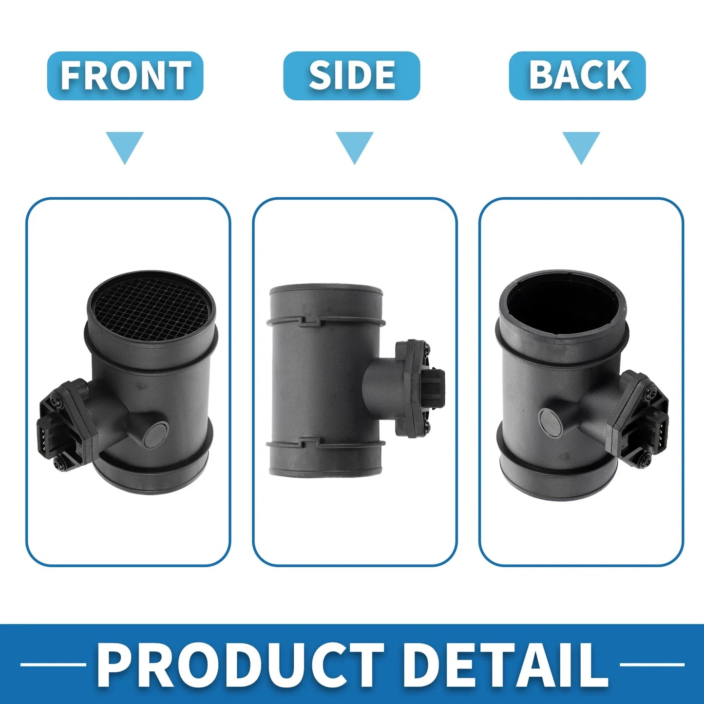MAF Mass Air Flow Sensor Assembly for Dodge Chrysler (No. 4612698)