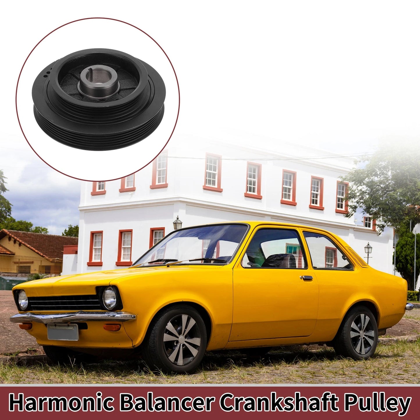 Engine Harmonic Balancer Crankshaft Pulley for Nissan NX (1991–1993) No. 1230362J20