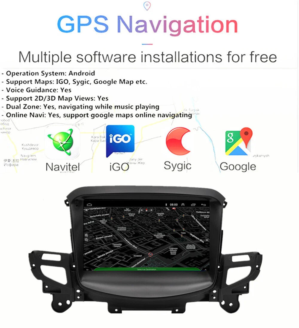 9'' Wireless Carplay Stereo Radio GPS 32GB for Holden Commodore (2013-2017)