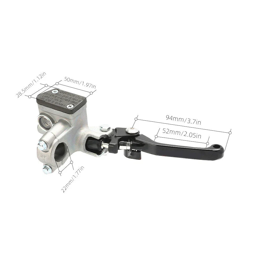 Brake Master Cylinder for Yamaha YZ250F YZ450F YZ426F YZ85 YZ65 YZ125 (2001-2023)
