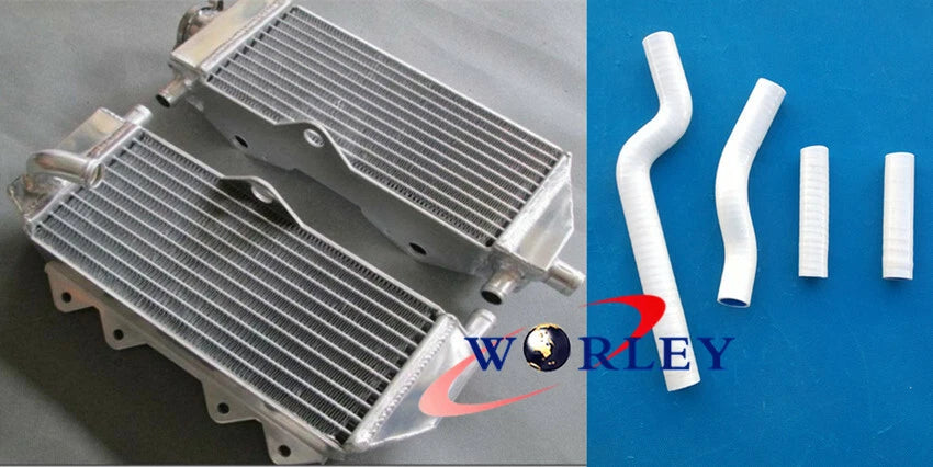 Aluminum Radiator and Hose for Yamaha YZ250 (2002–2013)