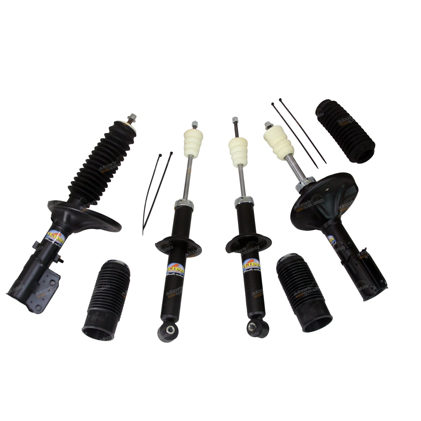 Set of 4 Gas Strut Shock Absorbers for Magna TR TS Verada KR KS (1991–1996)