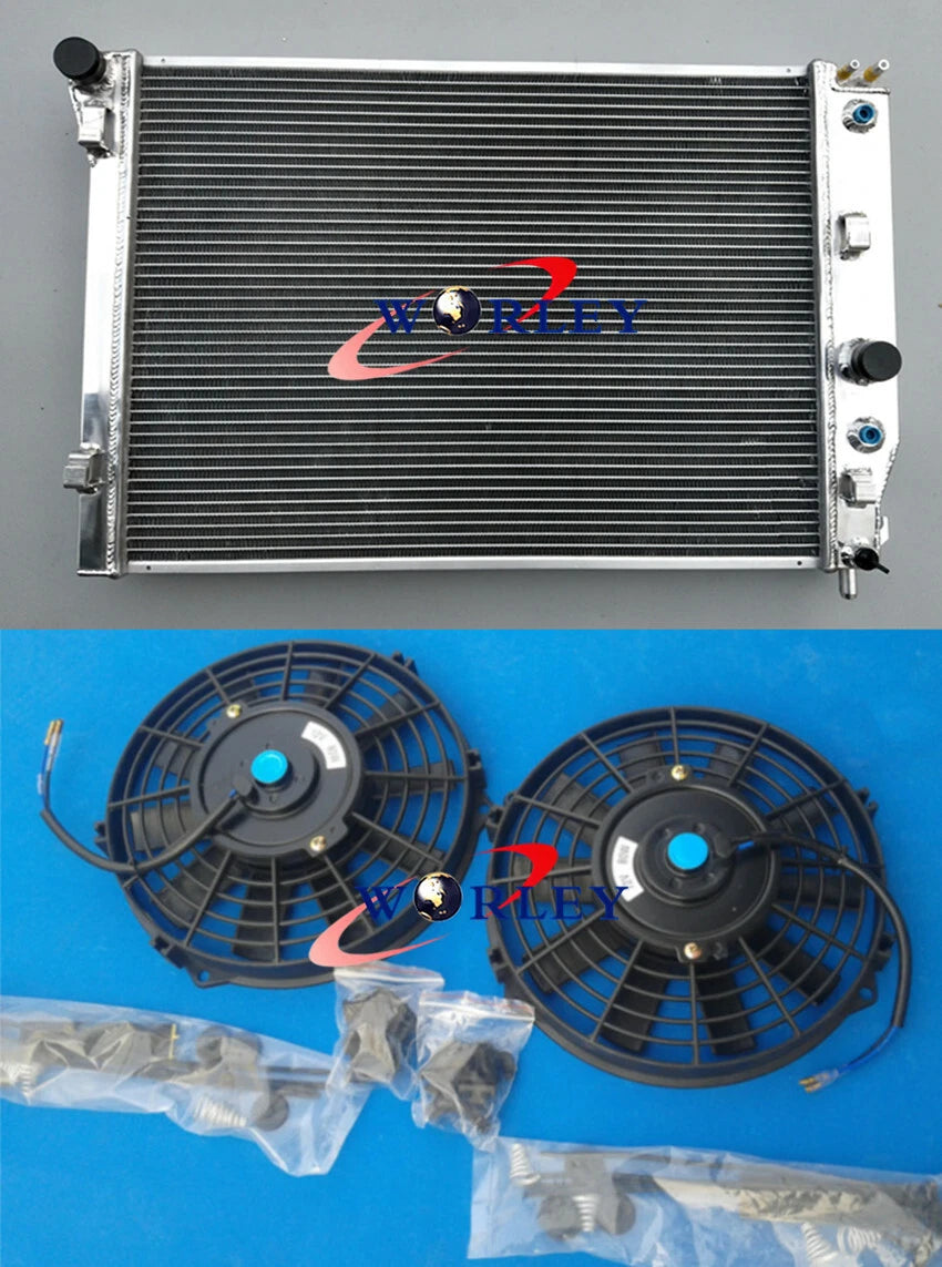 Aluminum Radiator & Fans for Chevy Corvette Z06 C5 (1997–2004)
