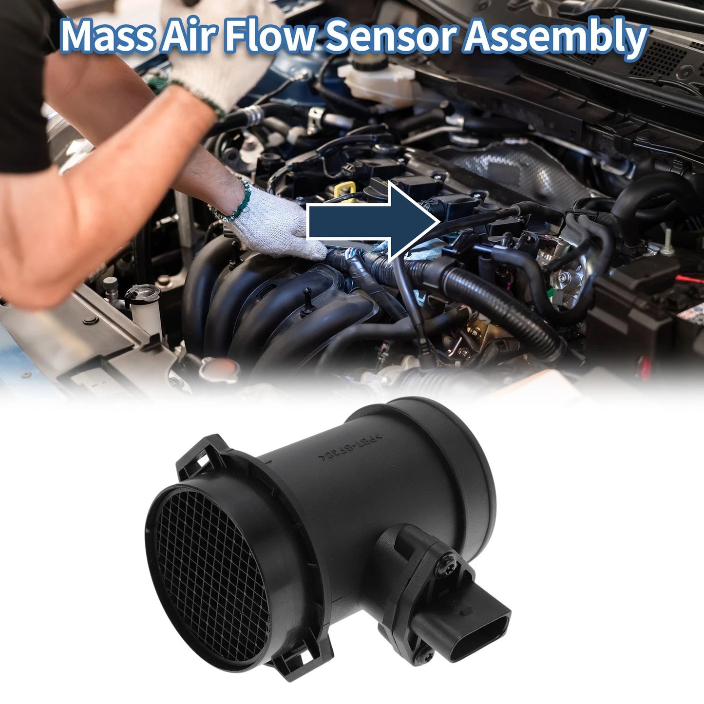 Mass Air Flow Sensor Assembly No. 059906461A for Audi A4 (1995–2001)