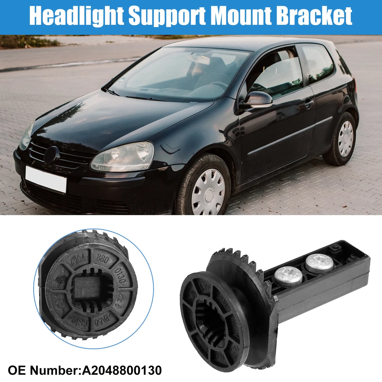Headlight Support Mount Bracket for Mercedes Benz W204 (2007–2014)