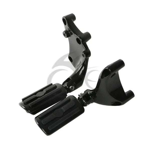 Black Rear Footpeg Mount Bracket for Harley Sportster (2014-2022)