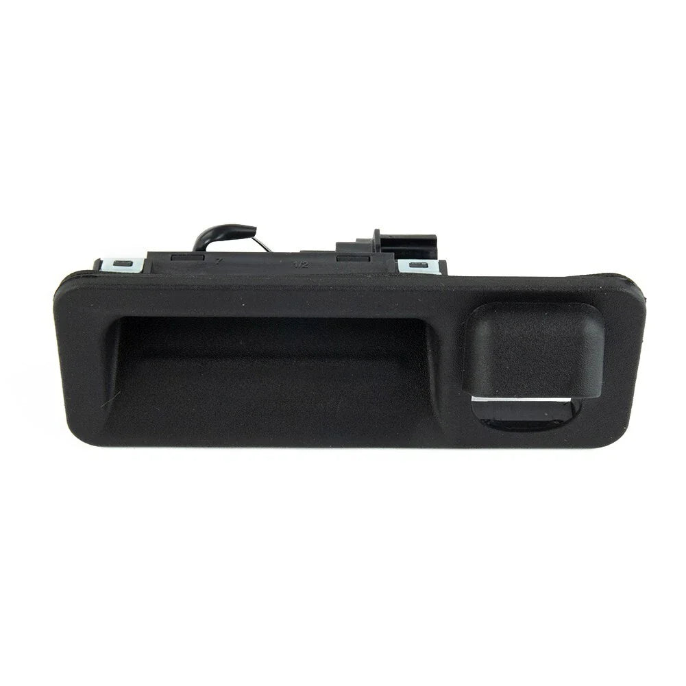 Trunk Lid Lock Tailgate Handle 1pc Black Fittings Outside