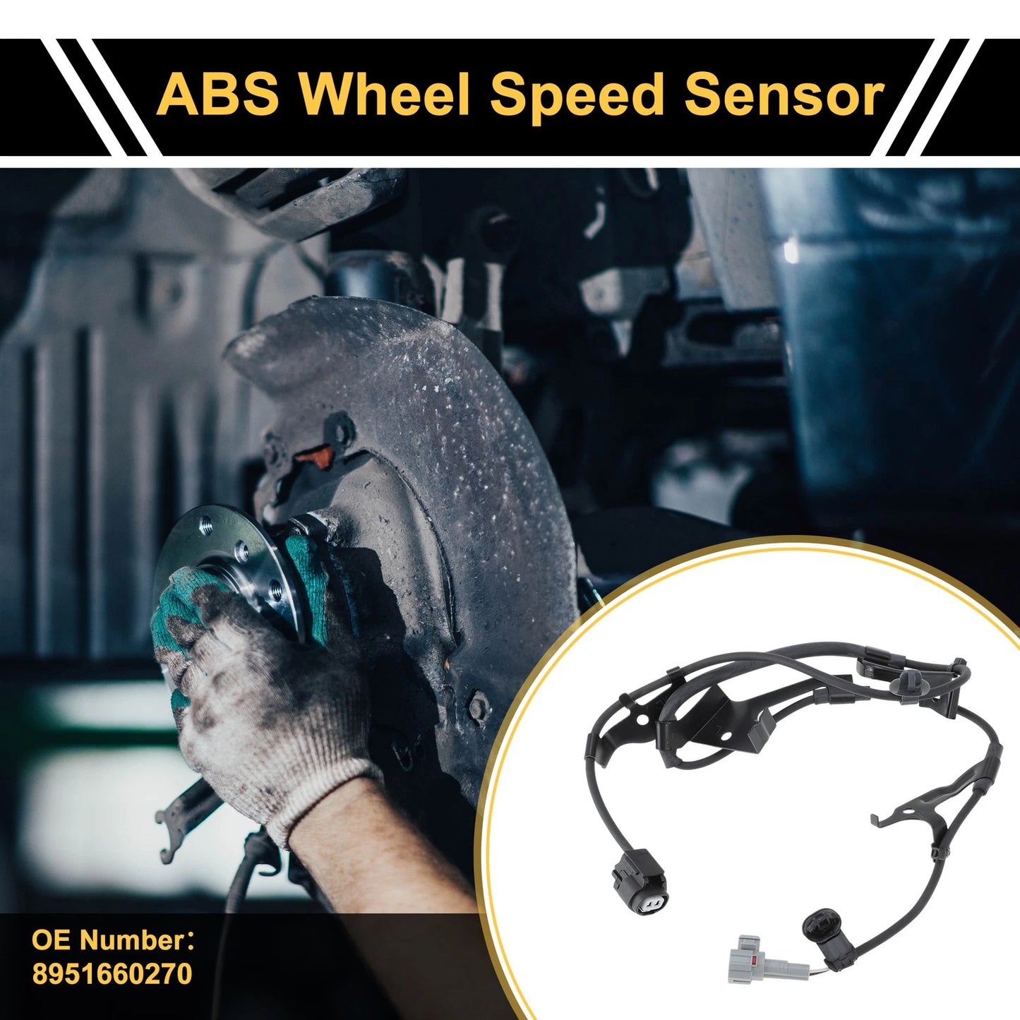 ABS Wheel Speed Sensor No. 8951660270 for Toyota FJ Cruiser (2007–2014)