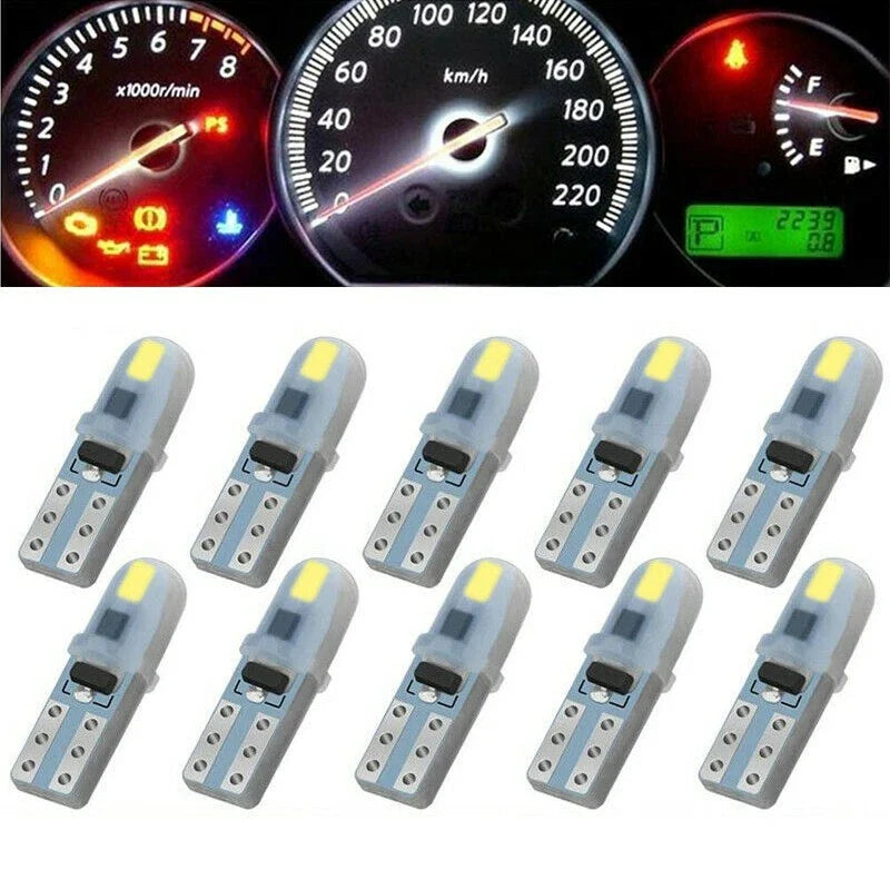 18mm / T5 / SMD 2LED Wedge Dashboard Instrument Panel Light Lamps for Car Model