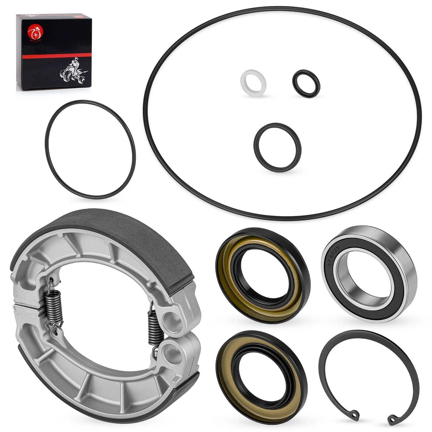 Kit Brake Drum Seals & Shoes for Honda Rancher TRX420TE (2007–2013)