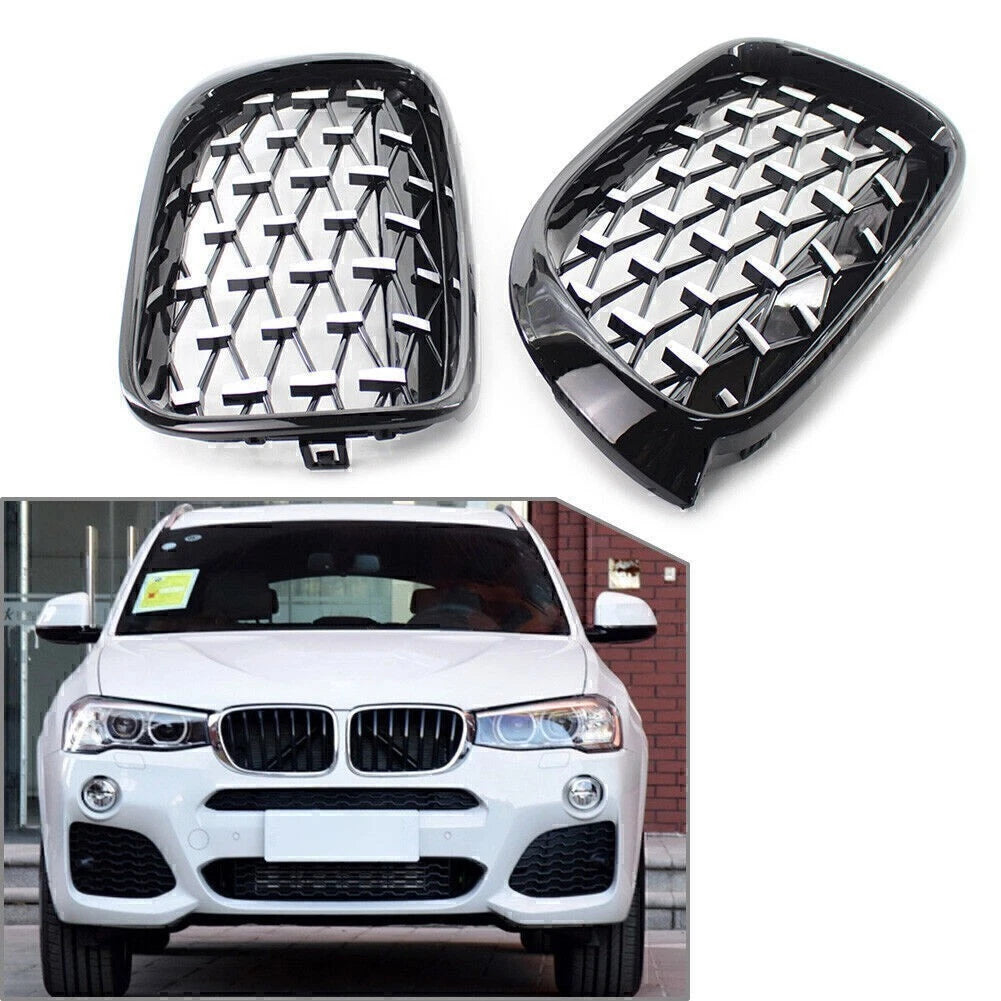 Headlight Eyebrow Lamp Brow Cover Trim for BMW X5 F15 X6 F16 (2014–2018)