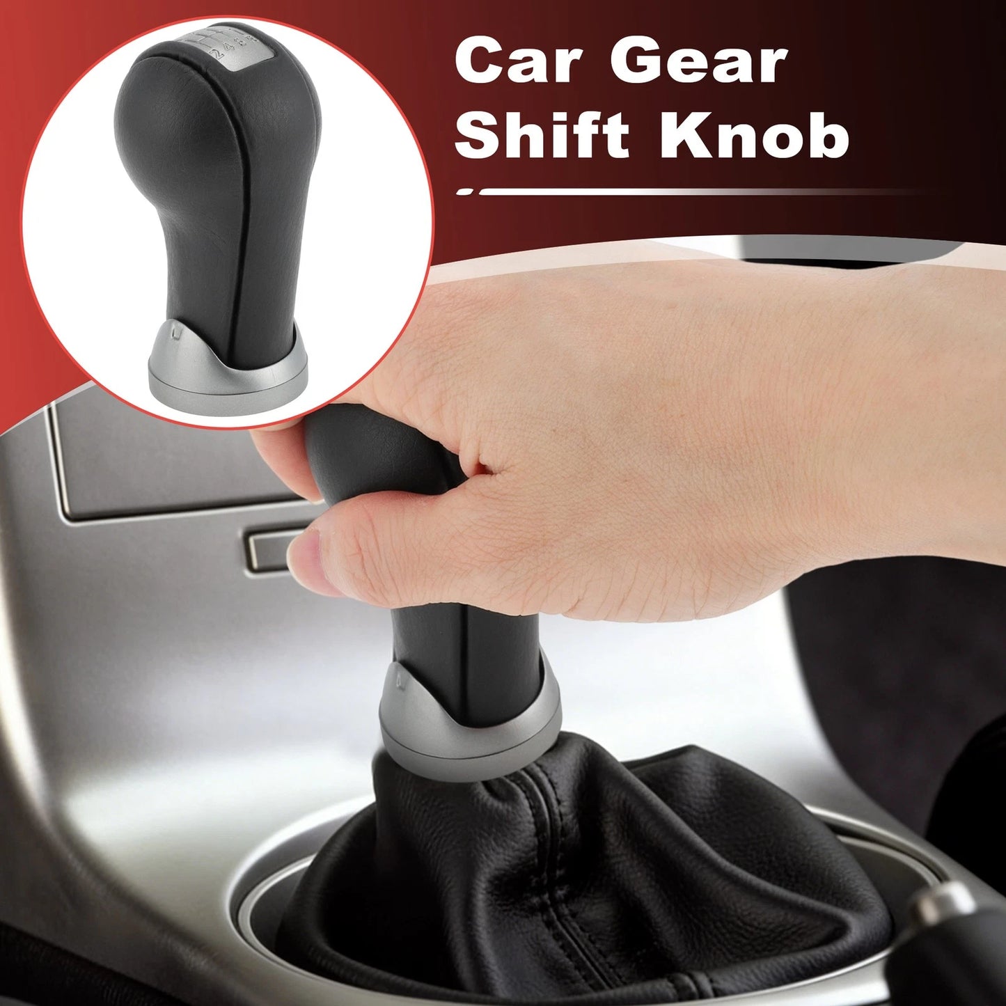 Manual Gear Shift Knob for Nissan 350Z Fairlady Z (2003–2009) & Infiniti G35 (2003–2007)