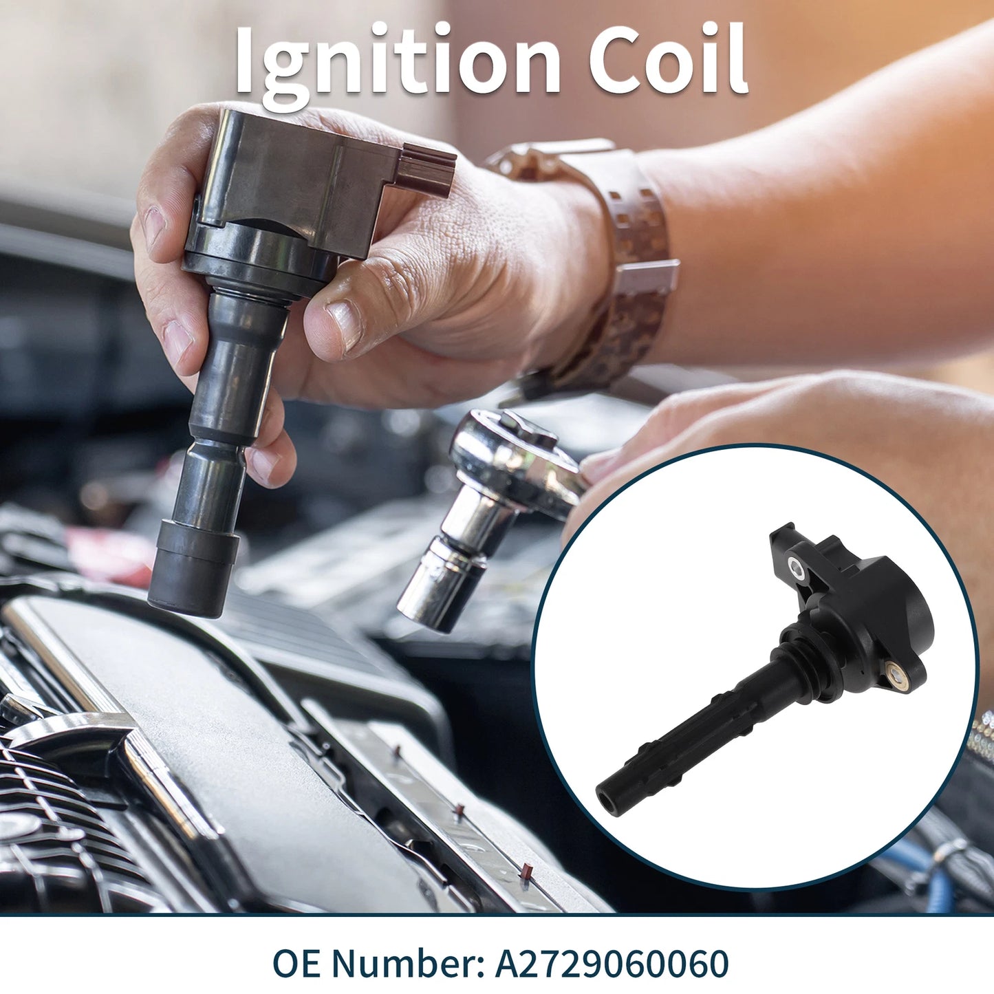 Ignition Coil Pack No.A2729060060 for Mercedes-Benz C230 (2006–2007)